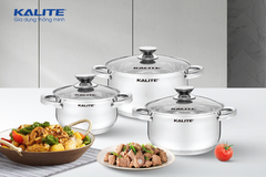 Bộ nồi chảo Kalite KL352