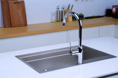 Chậu rửa chén Nobinox LIRA NJ560D 1 hộc