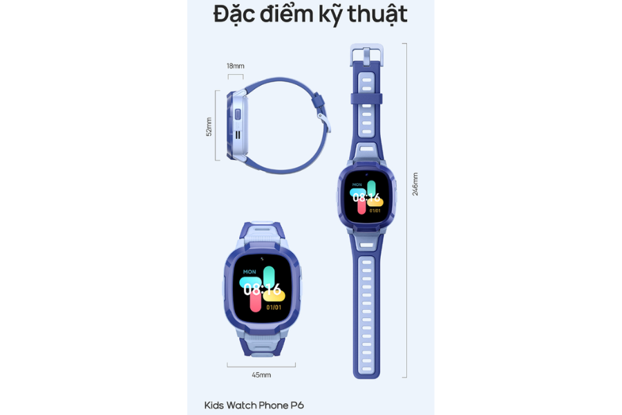 Đồng hồ định vị trẻ em Mibro P6 XPSWP004