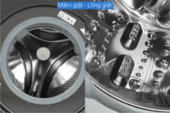 Máy giặt sấy LG FV1414H3BA giặt 14 kg - sấy 8 kg