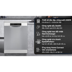 Máy rửa chén Bosch SMS6ZCI49E Series 6 độc lập