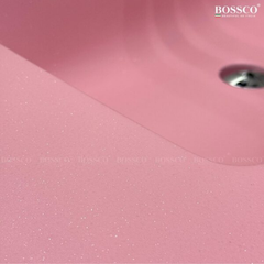 Tủ lavabo Bossco BC-B03H màu hồng