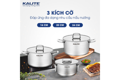 Bộ nồi chảo Kalite KL381