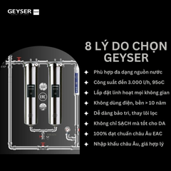 Hệ thống lọc tổng đầu nguồn Geyser Ecotar 2F1A