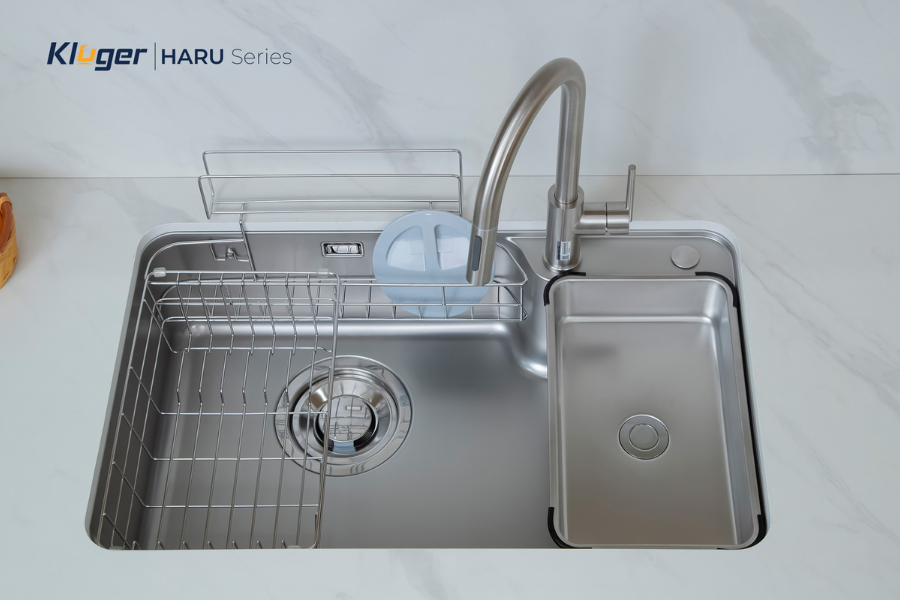 Chậu rửa bát Kluger KH8050SL Plus