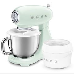 Máy trộn bột đa năng Smeg SMF05PGEU màu lá pastel