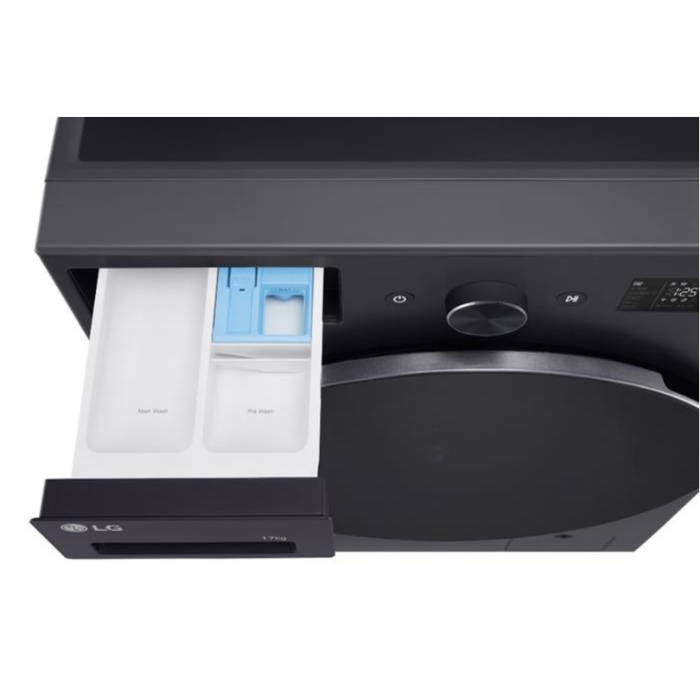 Máy giặt sấy LG F2517RNTG AI DD™ 2.0 Inverter 17/10kg màu đen