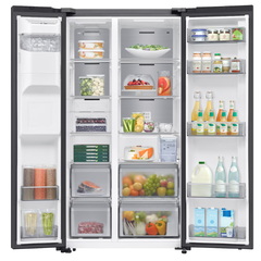 Tủ lạnh Samsung RS80F65J2BSV Side By Side Inverter 634 lít