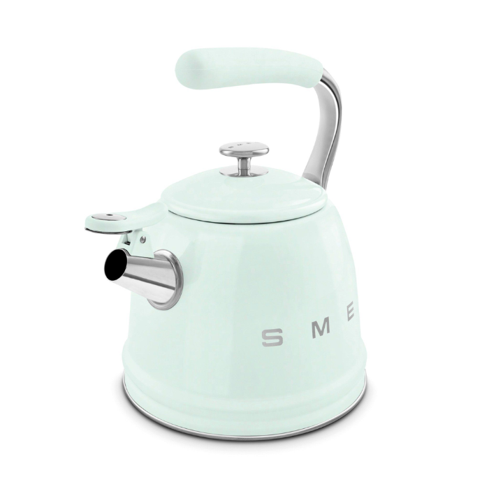 Ấm đun nước Smeg WKF01PGEU màu xanh lá pastel