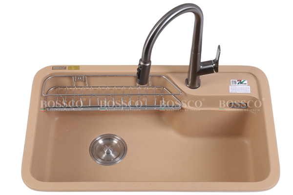 Chậu rửa chén Bossco BC-KT8150VK 1 hộc