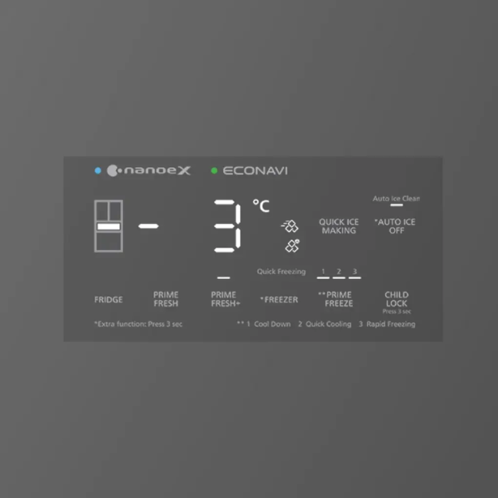 Tủ lạnh 4 cánh Panasonic NR-YW590YMMV 540 lít