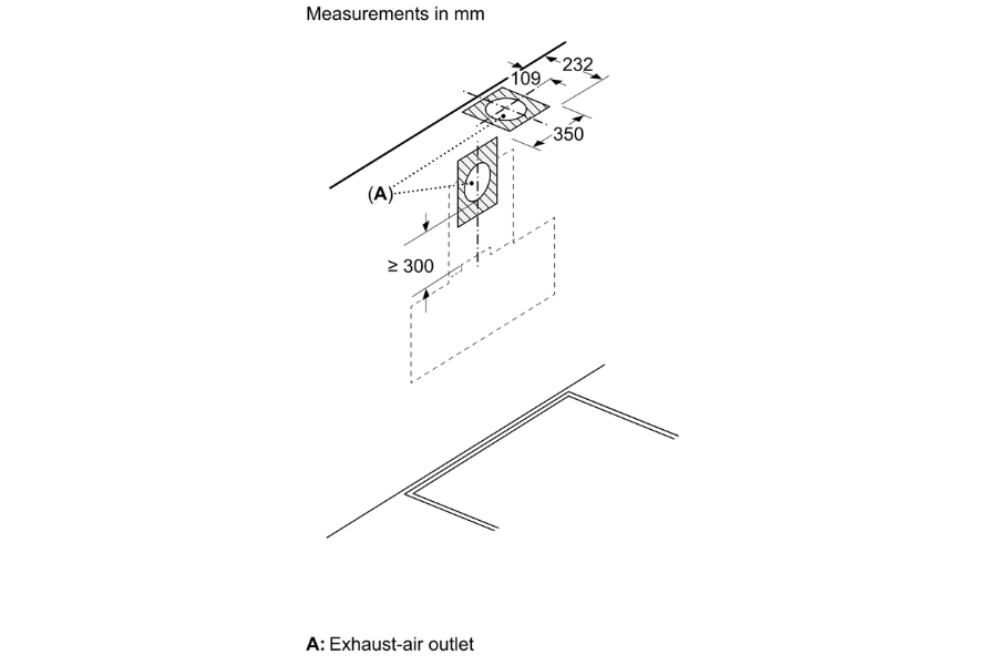 Máy hút mùi Bosch DWK98IJ60I kính vát 900mm Serie 4