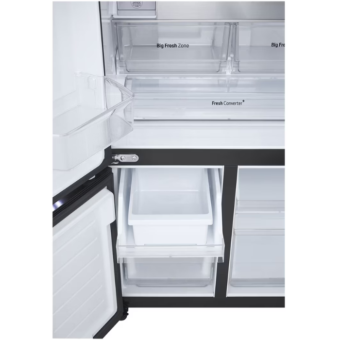 Tủ lạnh LG LFB58BLMA French Door màu đen lì 574L