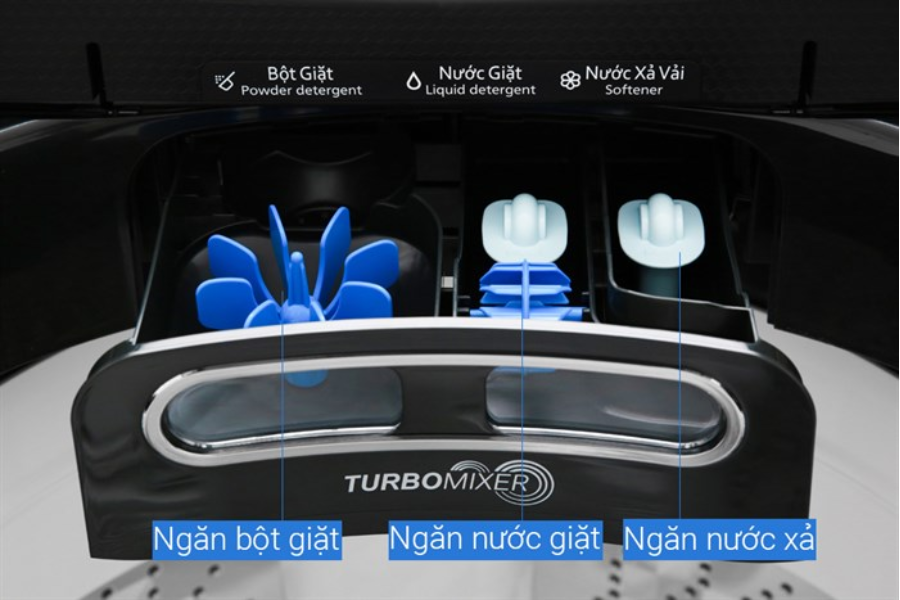 Máy giặt cửa trên Panasonic NA-FD12VR1BV