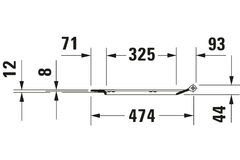 Nắp bồn cầu Duravit 0060590099 Durastyle