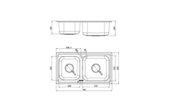 Chậu rửa chén Malloca MS 2076EP