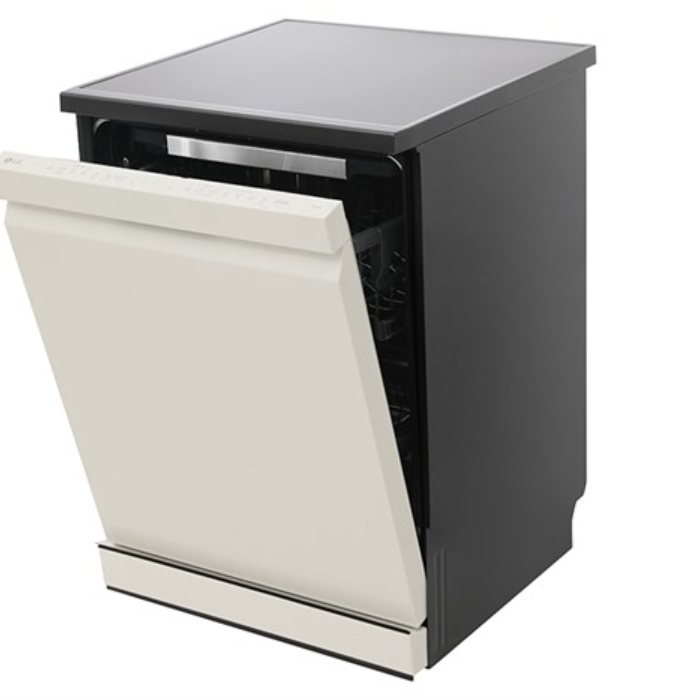 Máy rửa chén LG LDT14BGA3 TrueSteam màu Be