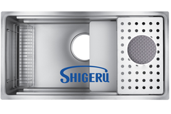 Chậu rửa bát 1 hố xả Shigeru LE JSN-K 3F FS