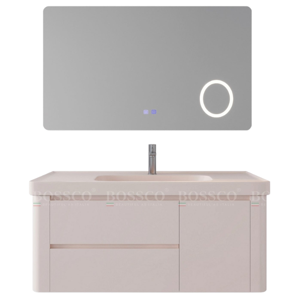 Tủ lavabo Bossco BC-B03K màu kem