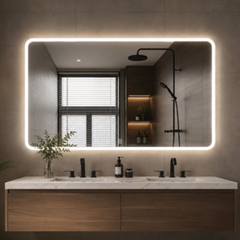 Gương led chữ nhật Maamo MCNSN