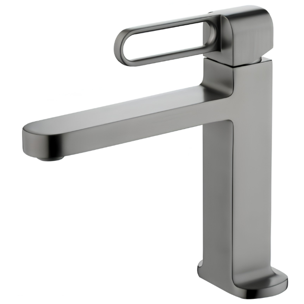 Vòi lavabo Bossco BC-V23X xám titan
