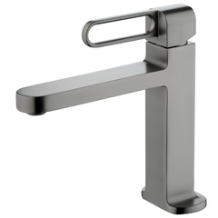 Vòi lavabo Bossco BC-V23X xám titan