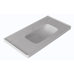Chậu lavabo Bossco BC-LA10050XKS màu xám kim sa