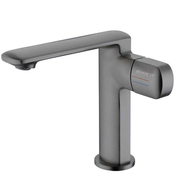 Vòi lavabo Bossco BC-V28X xám titan