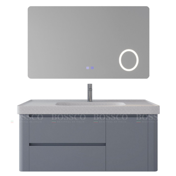 Tủ lavabo Bossco BC-B03X màu xám