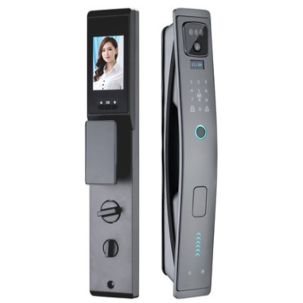 Khóa cửa vân tay Hubert HB CG79 Nano Gray App wifi