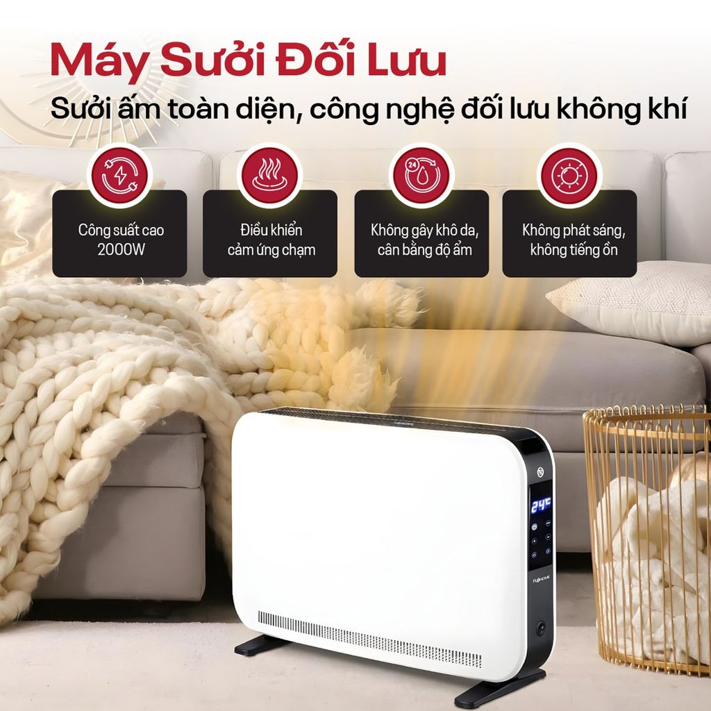 Máy sưởi Fujihome CH7320