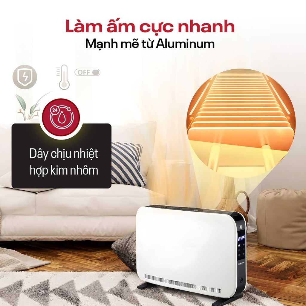 Máy sưởi Fujihome CH7320