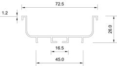 Tay nắm tủ Imundex 7 752 058