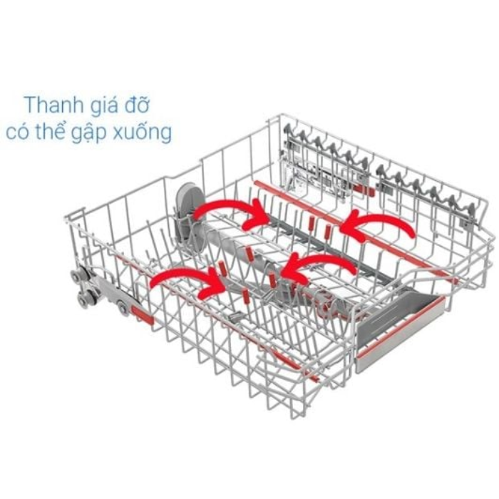 Máy rửa chén Bosch SMS8YCI01E độc lập Series 8, 14 bộ, Home connect