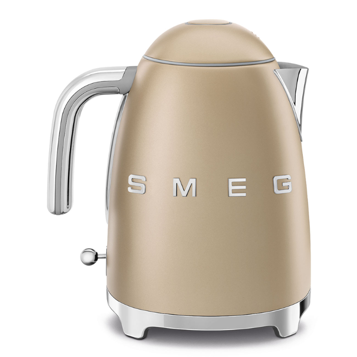 Ấm đun siêu tốc Smeg KLF03CHMEU màu champagne