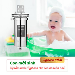 Máy lọc nước tắm Geyser Typhoon 10BB NEW