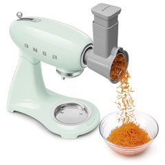 Máy trộn bột đa năng Smeg SMF05PGEU màu lá pastel