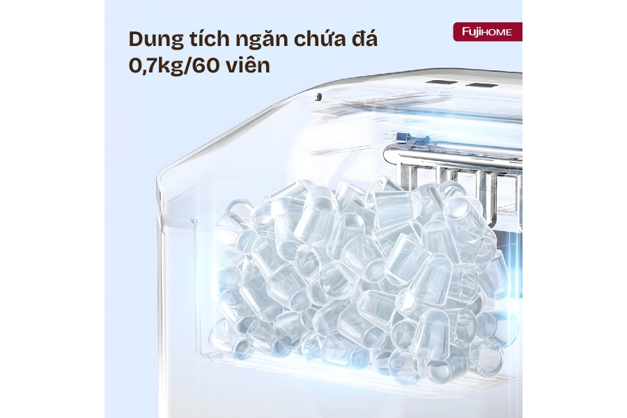 Máy làm đá viên mini Fujihome IM1218