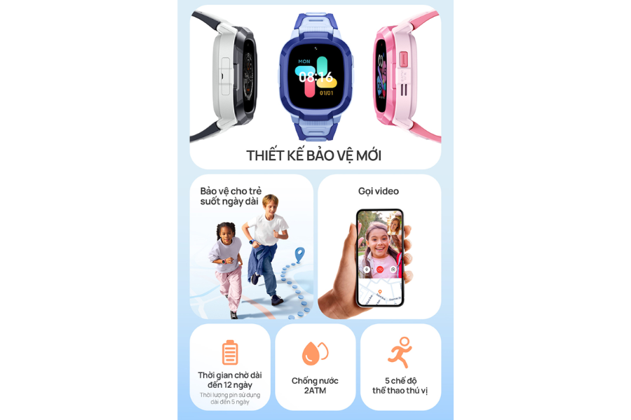 Đồng hồ định vị trẻ em Mibro P6 XPSWP004