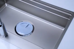 Chậu rửa chén Nobinox LIRA NJ560D 1 hộc