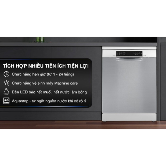 Máy rửa chén Bosch SMS6ZCI49E Series 6 độc lập