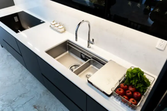 Chậu rửa chén Nobinox LIRA NJ562D 1 hộc