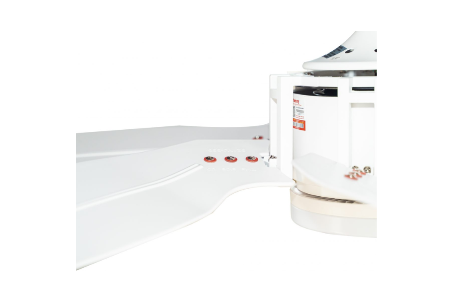 Quạt trần Benny BF-C52B6(W) 6 cánh Milano màu trắng có đèn