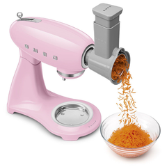 Máy trộn bột đa năng Smeg SMF05PKEU màu hồng