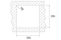 Chậu rửa chén Teka BX R10 40.40 115010038