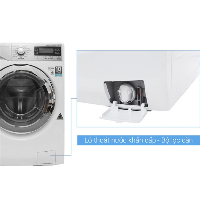 Máy giặt kết hợp sấy Electrolux EWW14023 giặt 10 kg - sấy 7 kg