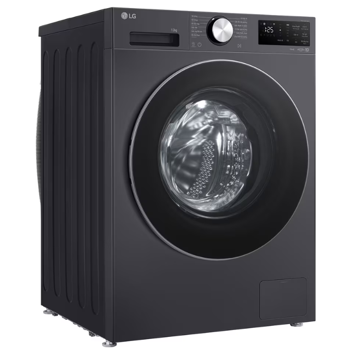 Máy giặt LG FX1412N5G AI DD™ Inverter 12kg than ánh kim