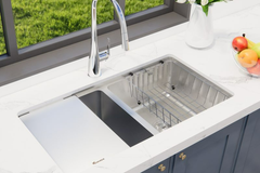 Chậu rửa bát Konox Undermount Sink KN8646DU Dekor Full