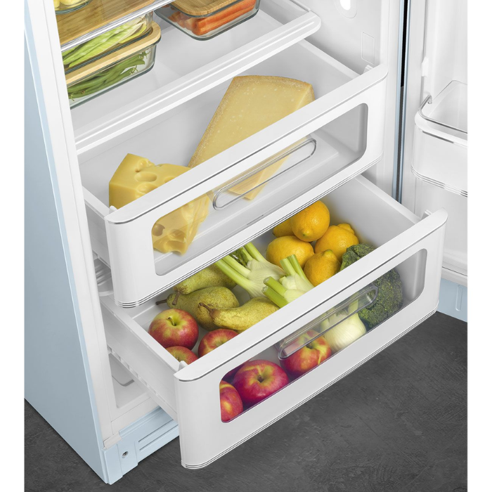 Tủ lạnh Smeg FAB28RPB6 màu xanh dương pastel 270 lít