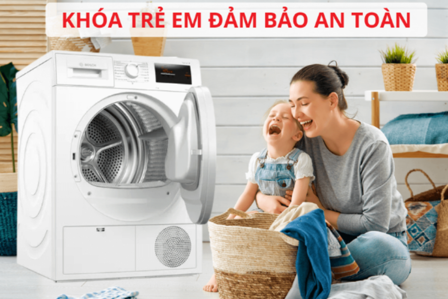 Máy sấy quần áo Bosch WTH83008SG Series 4 8kg